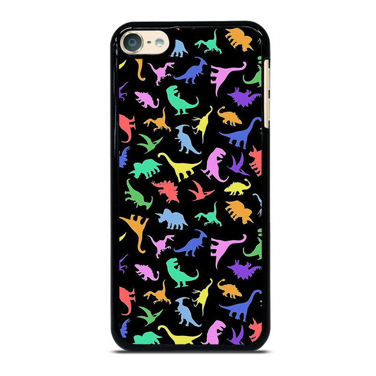 DINOSAUR COLORFUL PATTERN iPod Touch 6 Case