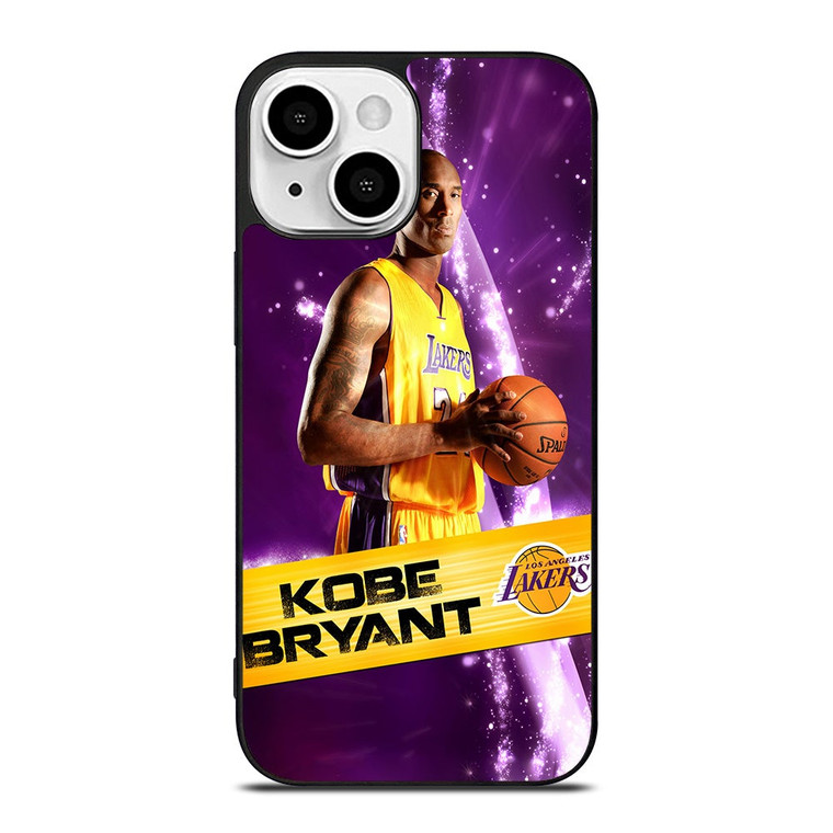 LA LAKERS KOBE BRYANT NBA iPhone 13 Mini Case Cover