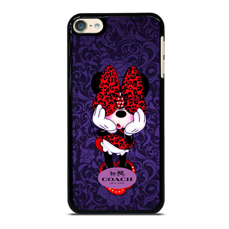 COACH MINNIE MOUSE PURPLE iPod Touch 6 Case