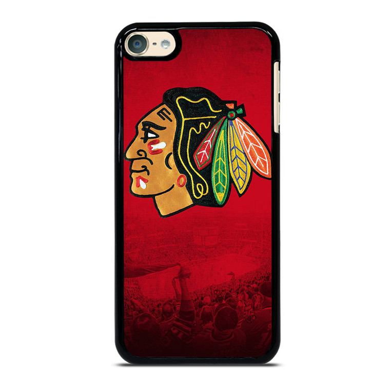 CHICAGO BLACKHAWKS NHL ICON iPod Touch 6 Case CHICAGO BLACKHAWKS NHL ICON iPod Touch 6 Case
