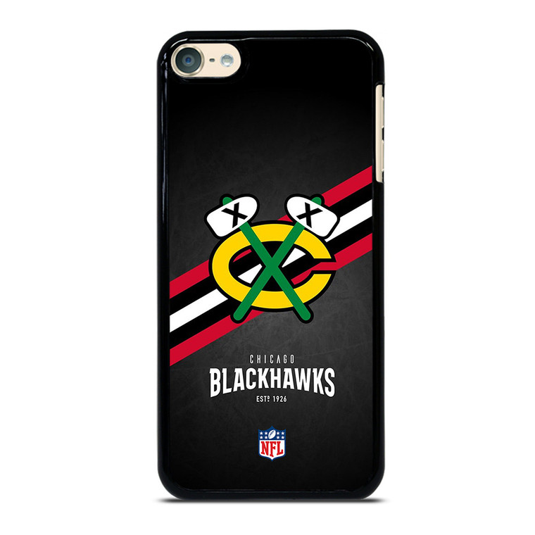 CHICAGO BLACKHAWKS NFL SYMBOL iPod Touch 6 Case CHICAGO BLACKHAWKS NFL SYMBOL iPod Touch 6 Case