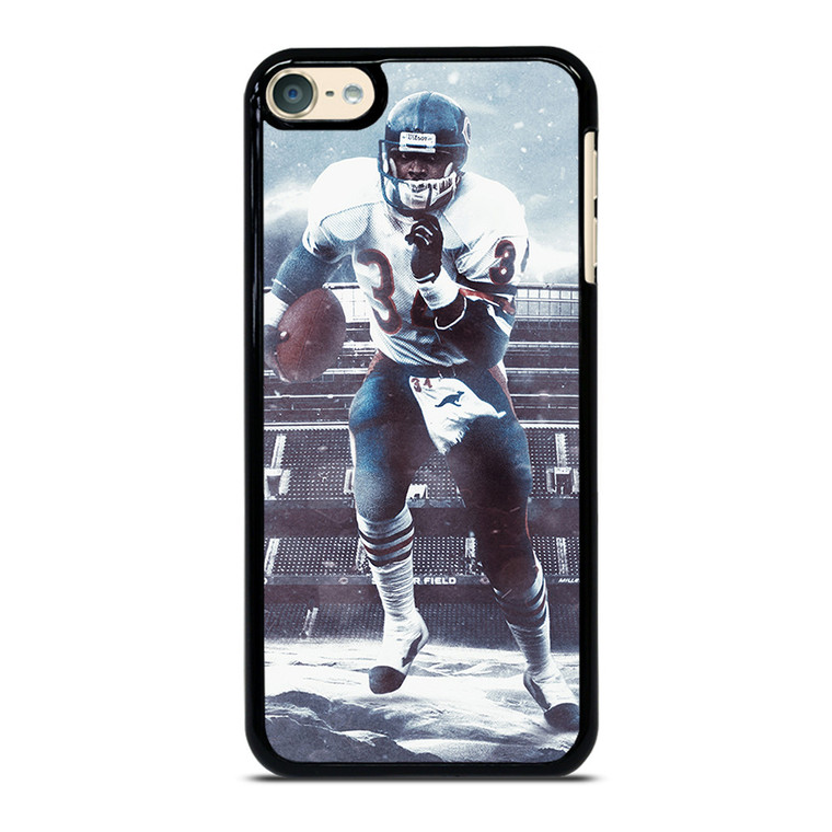CHICAGO BEARS WALTER PAYTON NFL FOOTBALL iPod Touch 6 Case