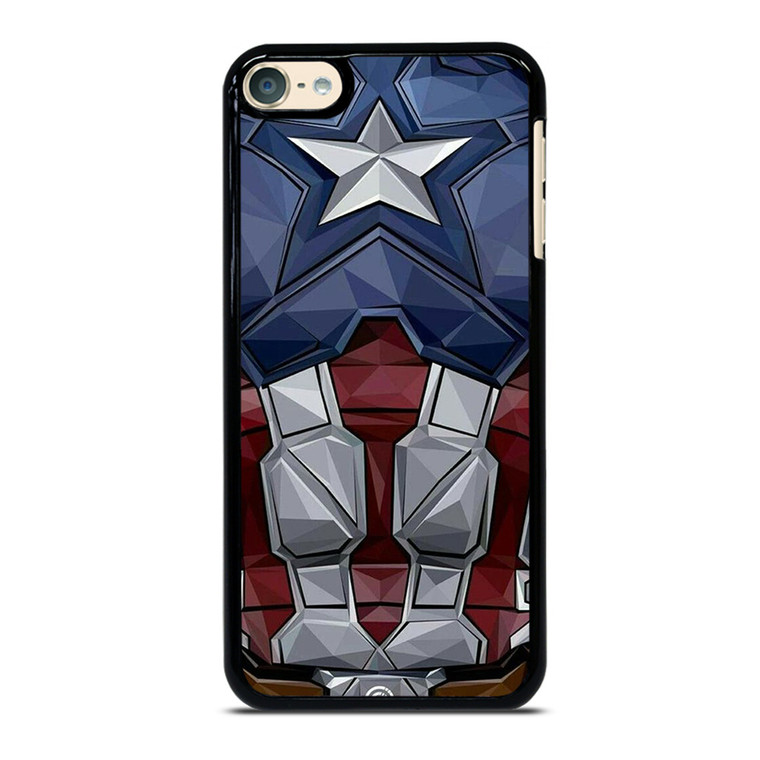 CAPTAIN AMERICA SUIT ARMOR AVENGERS iPod Touch 6 Case