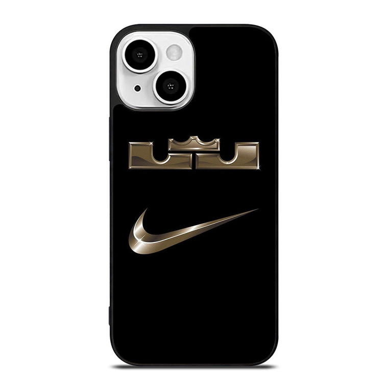 KING LEBRON JAMES NIKE METAL iPhone 13 Mini Case Cover