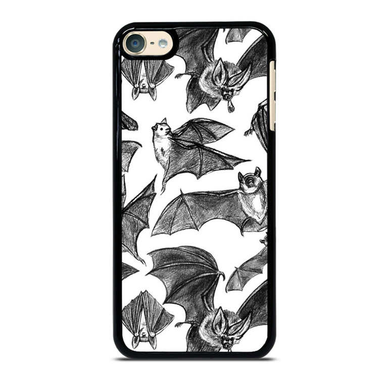BAT HAND DRAWING PATTERN iPod Touch 6 Case