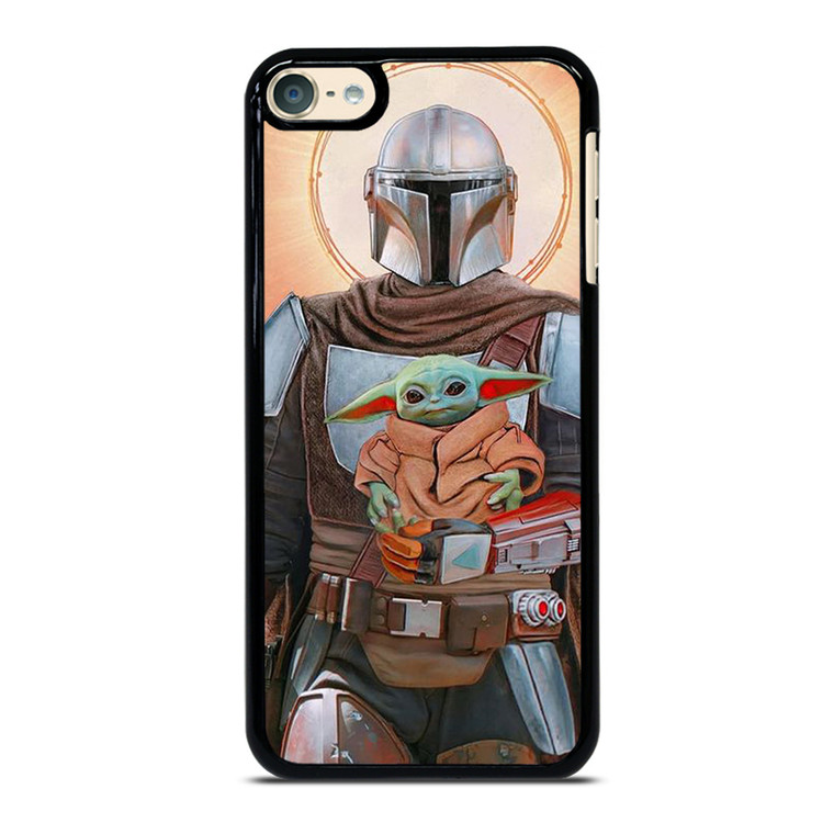 BABY YODA AND THE MANDALORIAN STAR WARS iPod Touch 6 Case