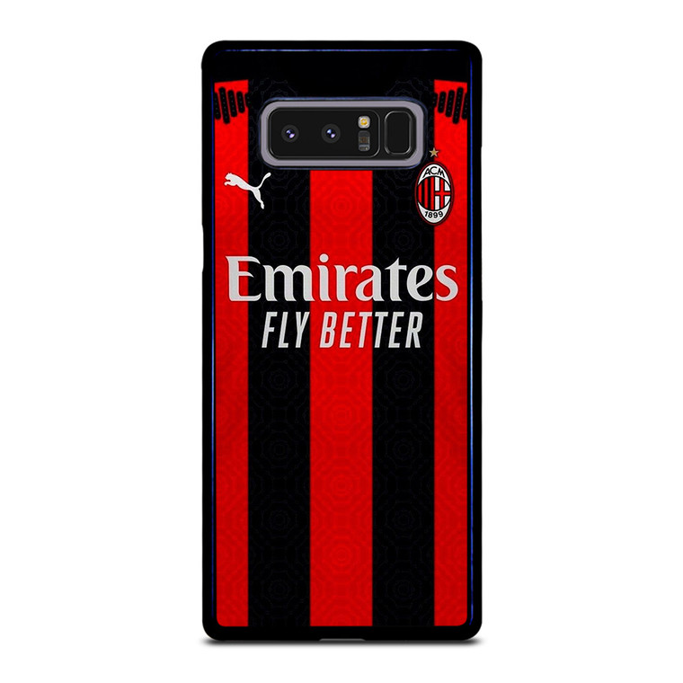 AC MILAN 2020 HOME JERSEY Samsung Galaxy Note 8 Case Cover