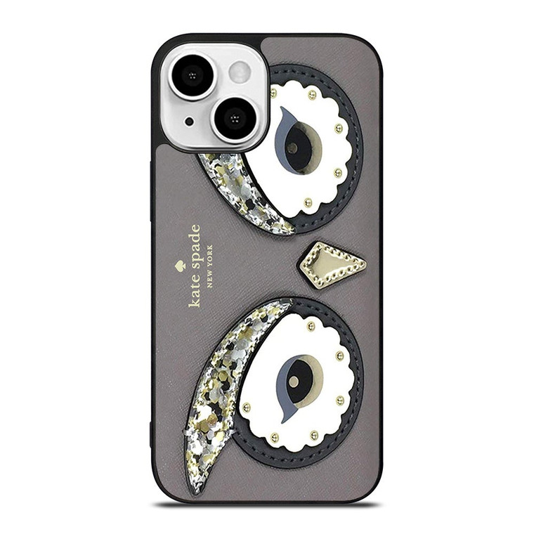 KATE SPADE OWL APPLIQUE iPhone 13 Mini Case Cover