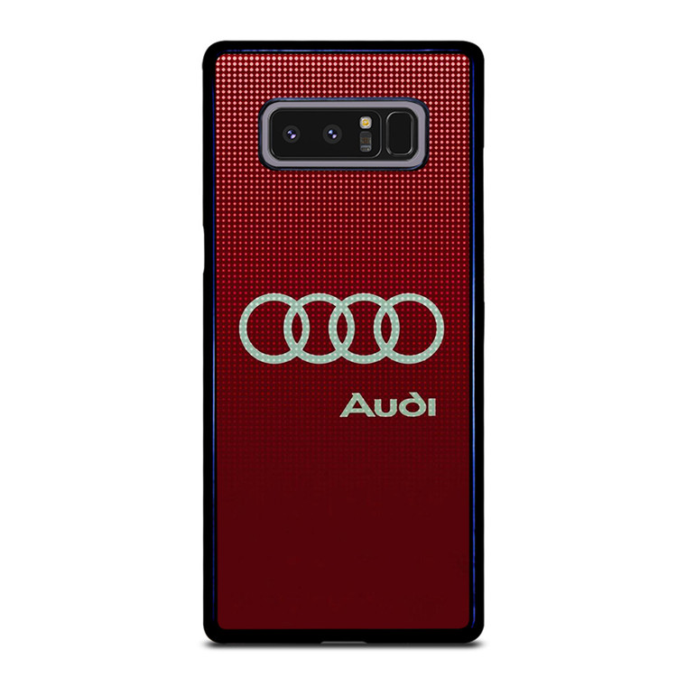 AUDI LOGO RED Samsung Galaxy Note 8 Case Cover