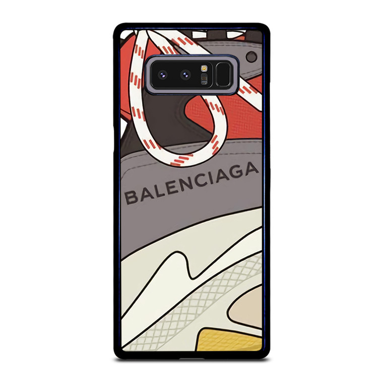 BALENCIAGA SHOES LOGO Samsung Galaxy Note 8 Case Cover
