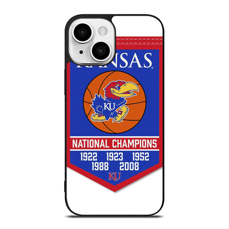 KANSAS JAYHAWKS UNIVERSITY BASKETBALL iPhone 13 Mini Case Cover