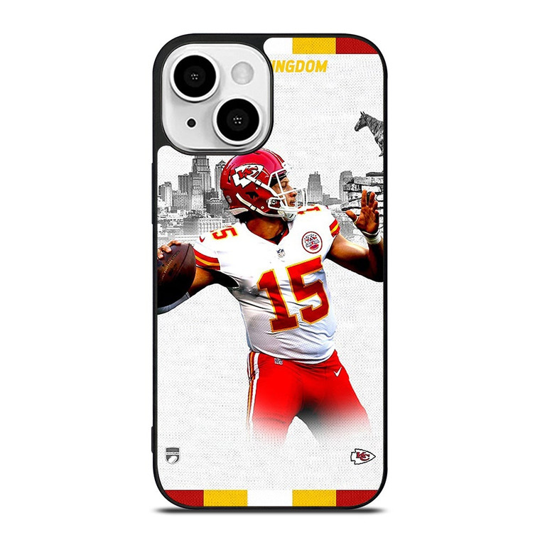 KANSAS CITY PATRICK MAHOMES NFL FOOTBALL iPhone 13 Mini Case Cover