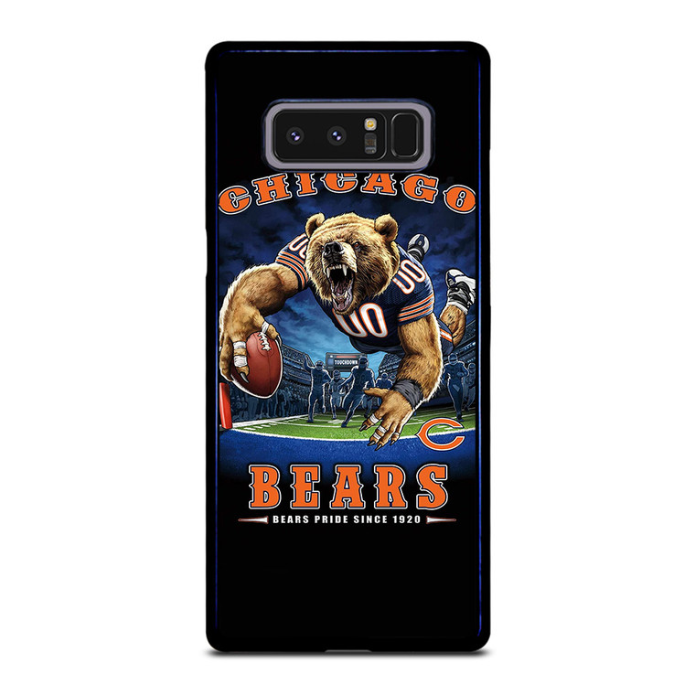 CHICAGO BEARS FOOTBALL MASCOT Samsung Galaxy Note 8 Case Cover