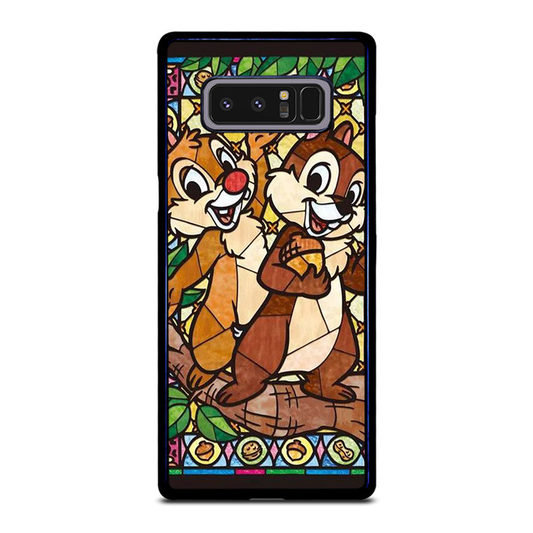 CHIP AND DALE DISNEY GLASS Samsung Galaxy Note 8 Case Cover