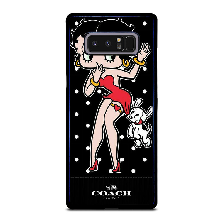 COACH NEW YORK X SEXY BETTY BOOP Samsung Galaxy Note 8 Case Cover COACH NEW YORK X SEXY BETTY BOOP Samsung Galaxy Note 8 Case Cover