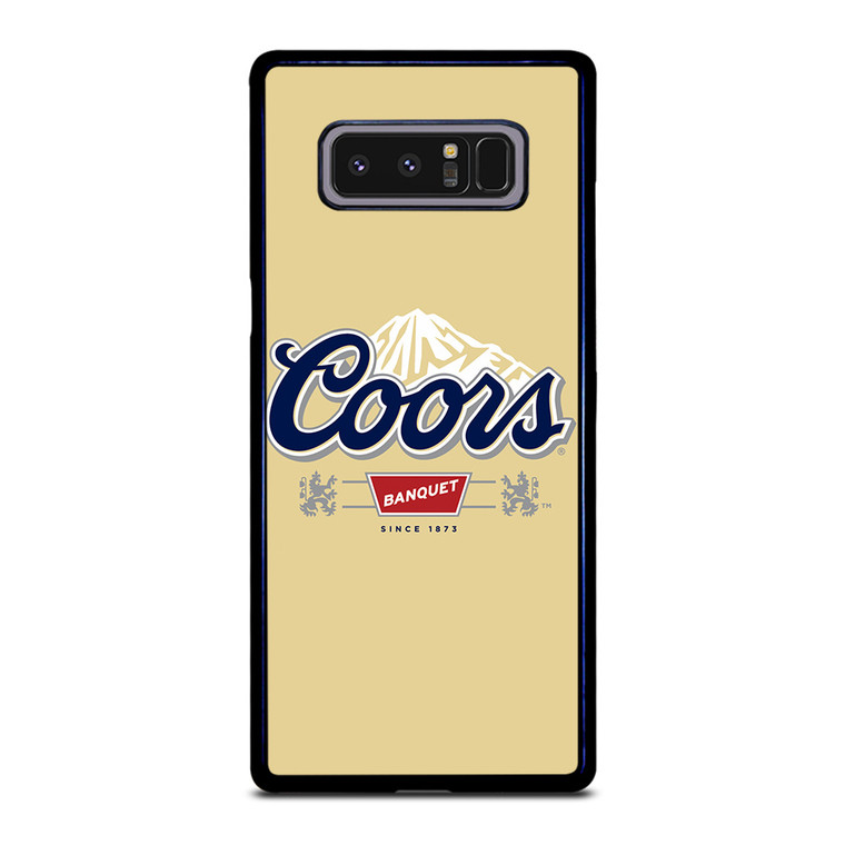 COORS BEER BANQUET LOGO Samsung Galaxy Note 8 Case Cover