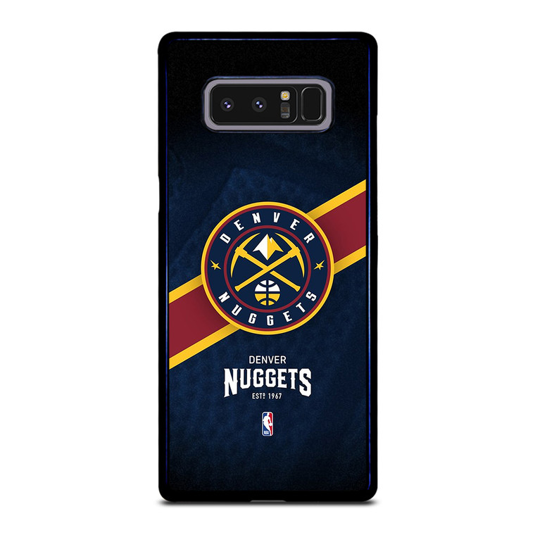 DENVER NUGGETS NBA TEAM Samsung Galaxy Note 8 Case Cover DENVER NUGGETS NBA TEAM Samsung Galaxy Note 8 Case Cover