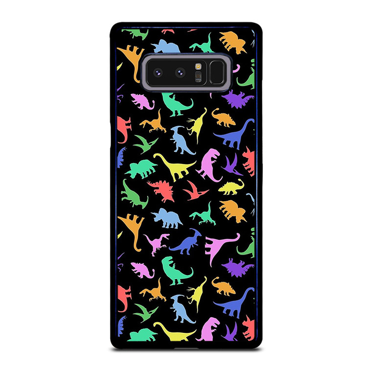 DINOSAUR COLORFUL PATTERN Samsung Galaxy Note 8 Case Cover DINOSAUR COLORFUL PATTERN Samsung Galaxy Note 8 Case Cover