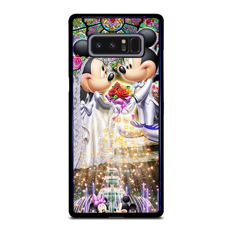 DISNEY MICKEY AND MINI MOUSE Wedding Samsung Galaxy Note 8 Case Cover DISNEY MICKEY AND MINI MOUSE Wedding Samsung Galaxy Note 8 Case Cover