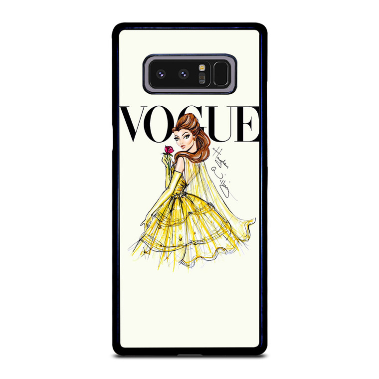 DISNEY PRINCESS BELLE VOGUE Samsung Galaxy Note 8 Case Cover DISNEY PRINCESS BELLE VOGUE Samsung Galaxy Note 8 Case Cover