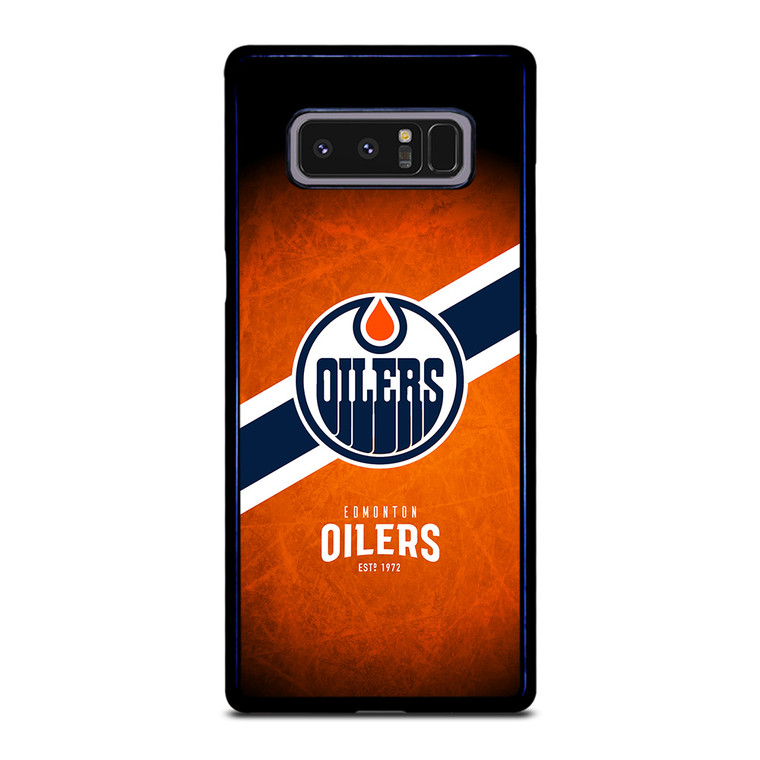 EDMONTON OILERS LOGO Samsung Galaxy Note 8 Case Cover EDMONTON OILERS LOGO Samsung Galaxy Note 8 Case Cover