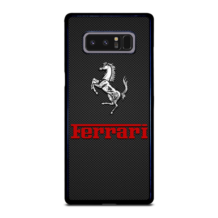 FERRARI HORSE CARBON LOGO Samsung Galaxy Note 8 Case Cover