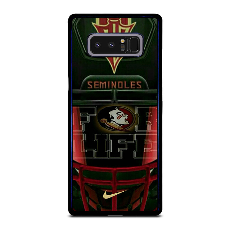 FLORIDA STATES FSU FOR LIFE Samsung Galaxy Note 8 Case Cover FLORIDA STATES FSU FOR LIFE Samsung Galaxy Note 8 Case Cover