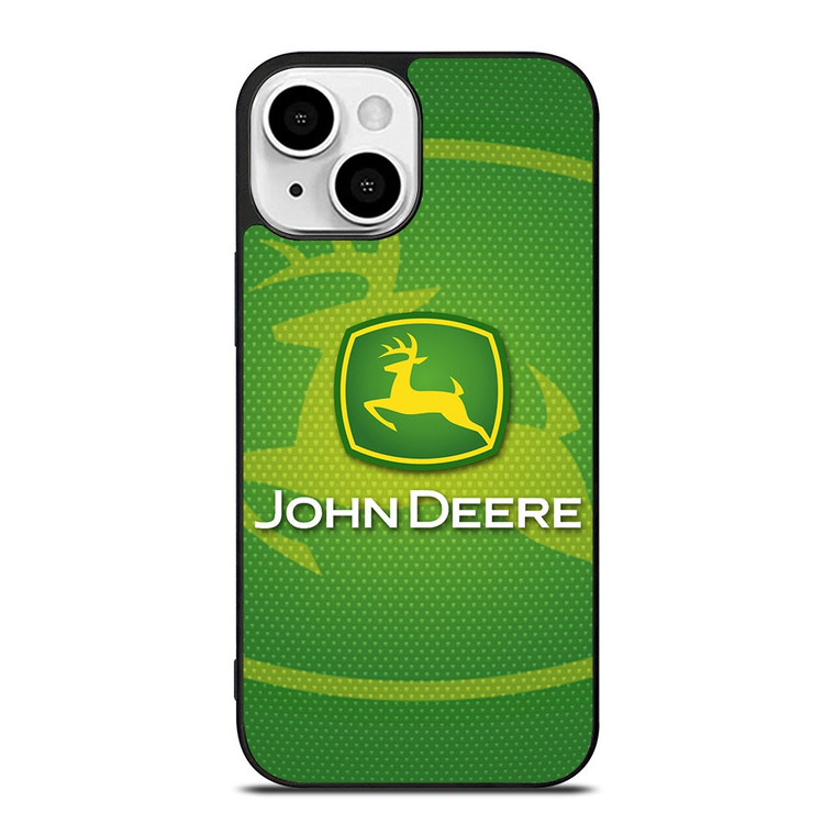 JOHN DEERE GREEN SYMBOL iPhone 13 Mini Case Cover JOHN DEERE GREEN SYMBOL iPhone 13 Mini Case Cover