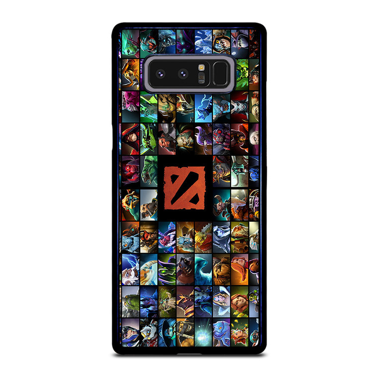 HEROES DOTA 2 COLLAGE Samsung Galaxy Note 8 Case Cover