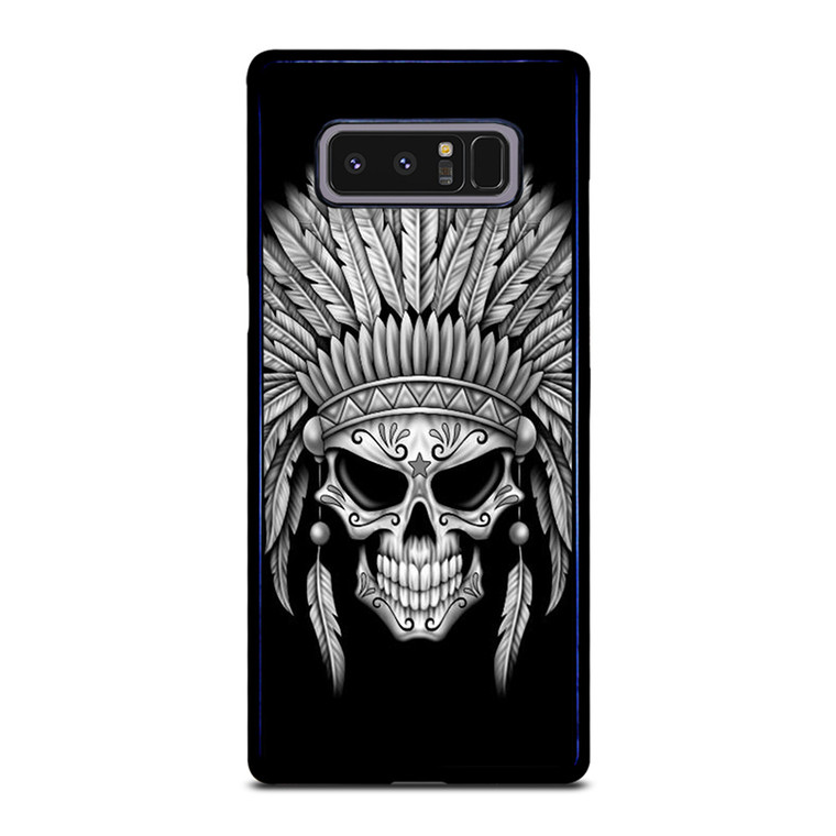 INDIAN FEATHER SKULL Samsung Galaxy Note 8 Case Cover