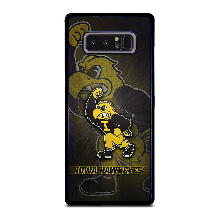 IOWA HAWKEYES MASCOT Samsung Galaxy Note 8 Case Cover