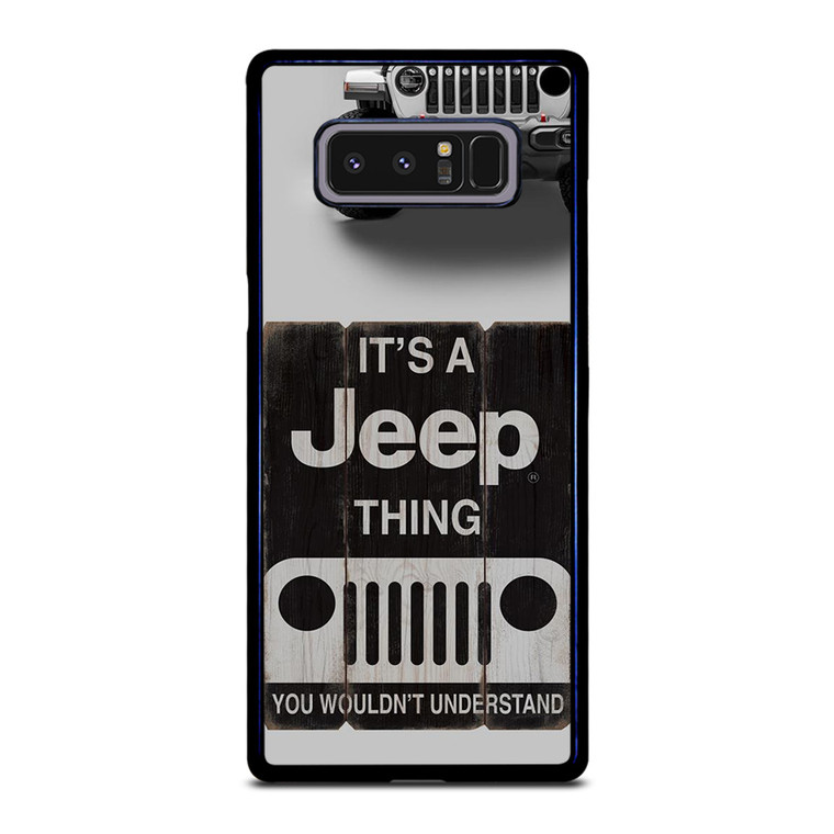 IT'S A JEEP THING Samsung Galaxy Note 8 Case Cover