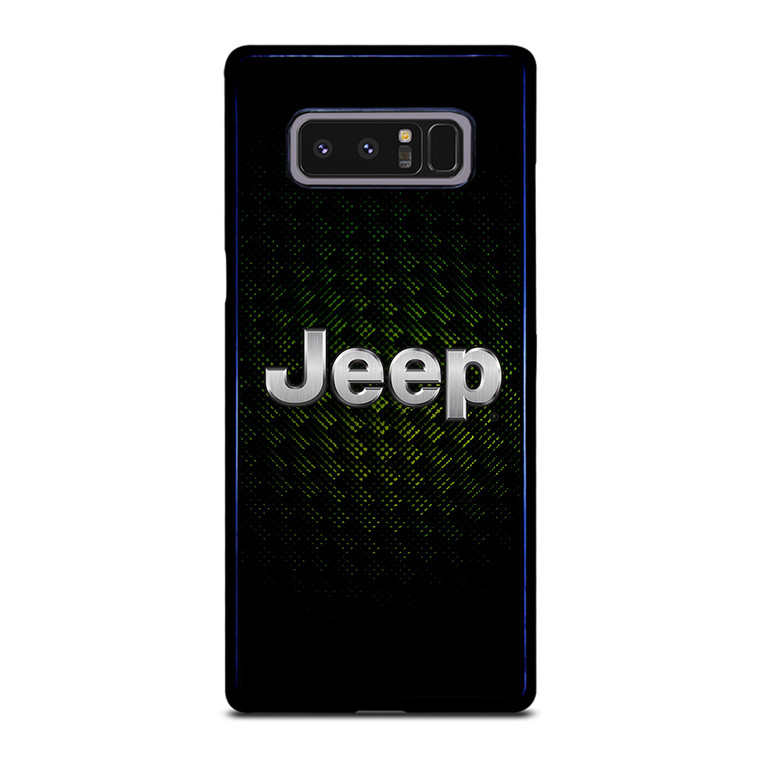 JEEP GREEN CARBON LOGO Samsung Galaxy Note 8 Case Cover