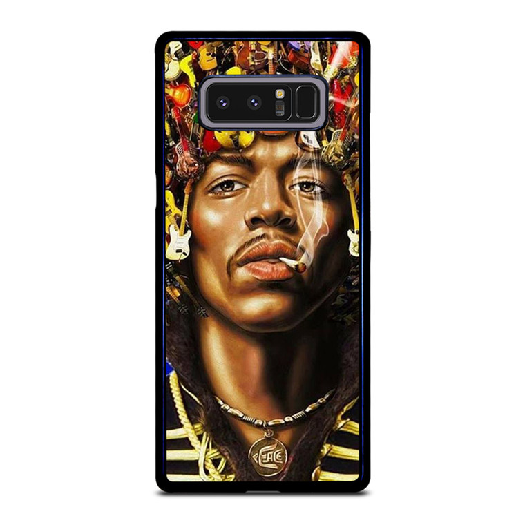 JIMI HENDRIX GUITAR HAIR Samsung Galaxy Note 8 Case Cover