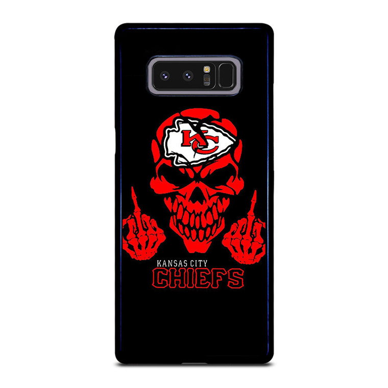 KANSAS CITY CHIEFS SKUL LOGO Samsung Galaxy Note 8 Case Cover