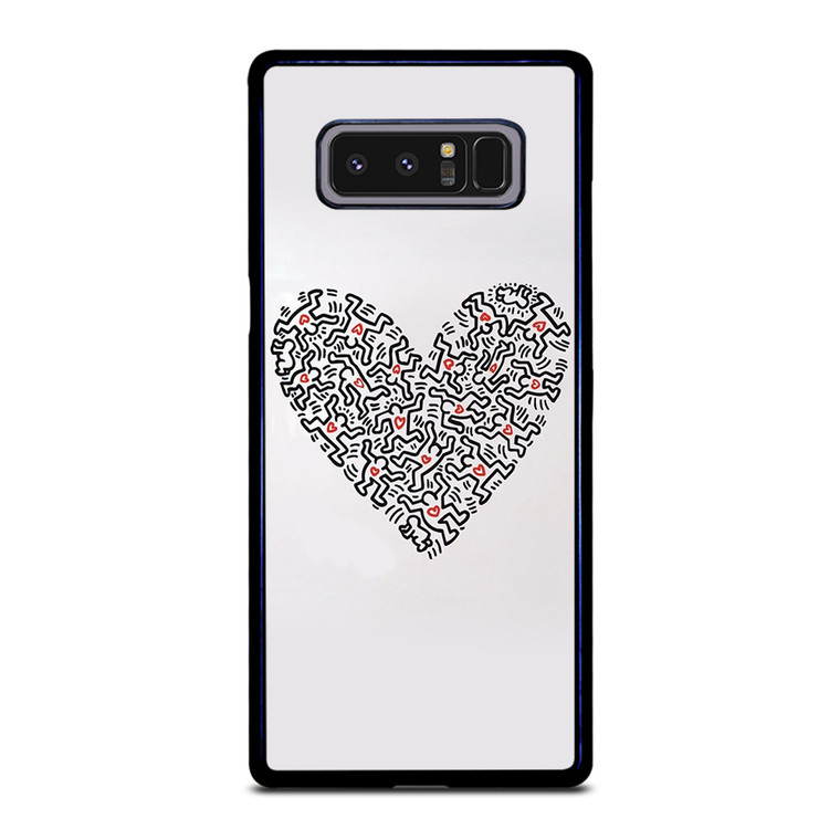 KEITH HARING LOVE ICON Samsung Galaxy Note 8 Case Cover