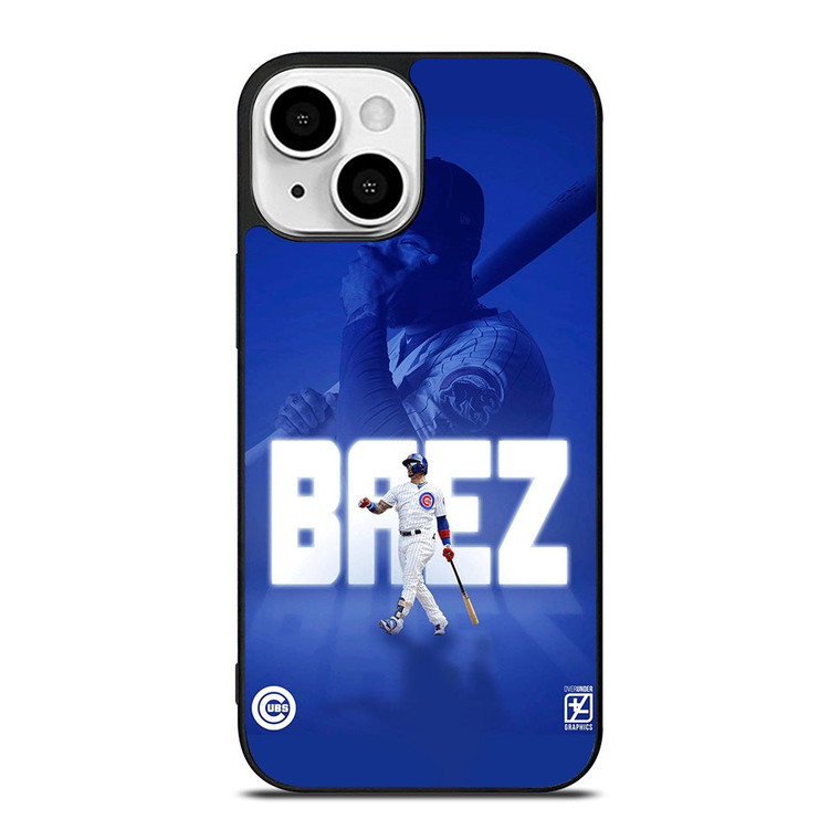 JAVIER BAEZ CHICAGO CUBS BASEBALL iPhone 13 Mini Case Cover