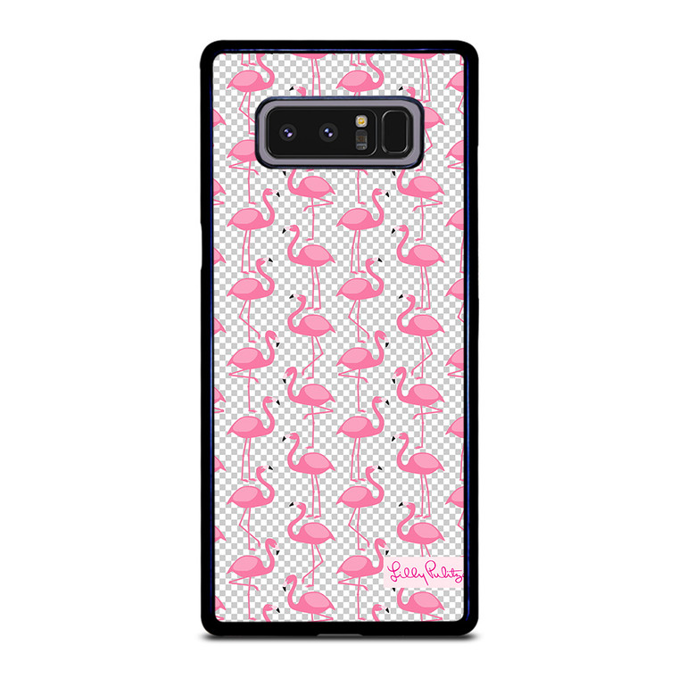 LILLY PULITZER FLAMINGO PATTERN Samsung Galaxy Note 8 Case Cover