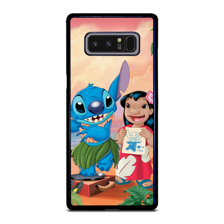 LILO AND STITCH CARTOON Samsung Galaxy Note 8 Case Cover