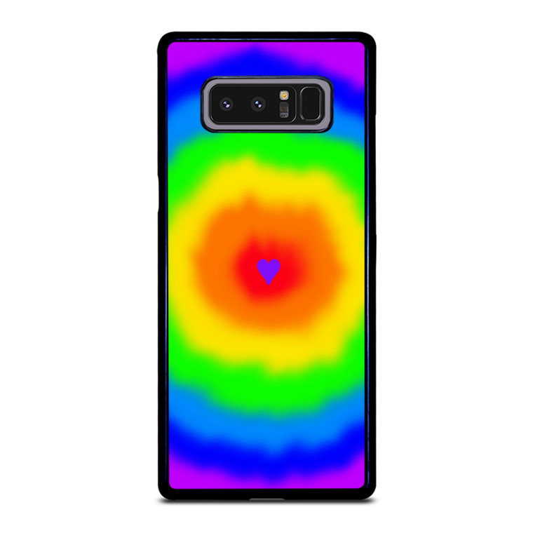 LOVE RAINBOW TIE DYE PATTERN Samsung Galaxy Note 8 Case Cover