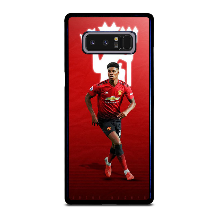 MANCHESTER UNITED MARCUS RAHFORD Samsung Galaxy Note 8 Case Cover
