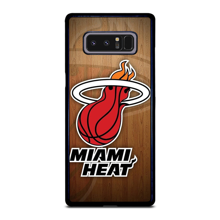 MIAMI HEAT WOODEN LOGO NBA Samsung Galaxy Note 8 Case Cover