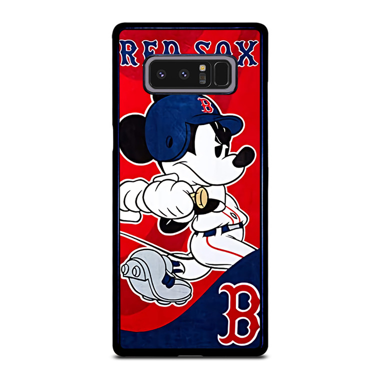 MICKEY MOUSE BOSTON RED SOX Samsung Galaxy Note 8 Case Cover