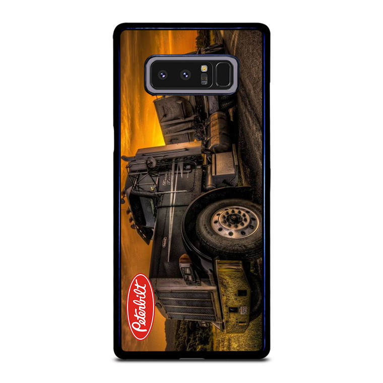 PETERBILT TRUCK BLACK Samsung Galaxy Note 8 Case Cover