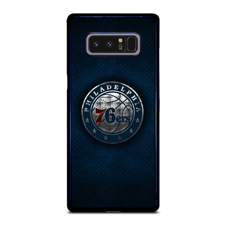 PHILADELPHIA 76ERS METAL LOGO Samsung Galaxy Note 8 Case Cover
