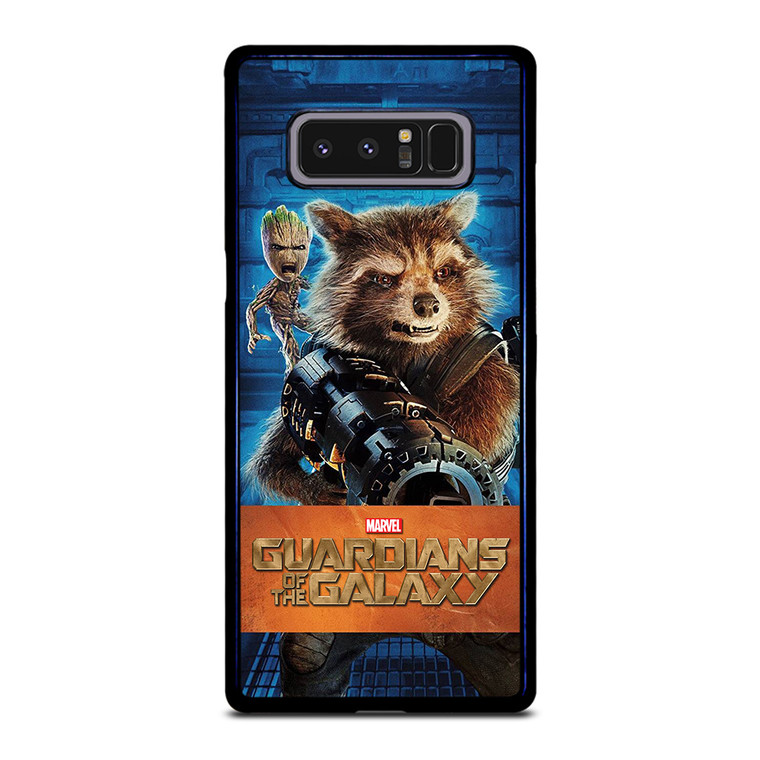 ROCKET RACCOON AND GROOT Samsung Galaxy Note 8 Case Cover