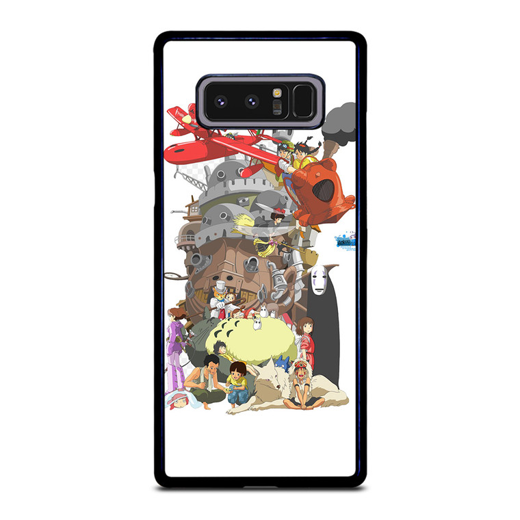 STUDIO GHIBLI ALL CHARACTER Samsung Galaxy Note 8 Case Cover