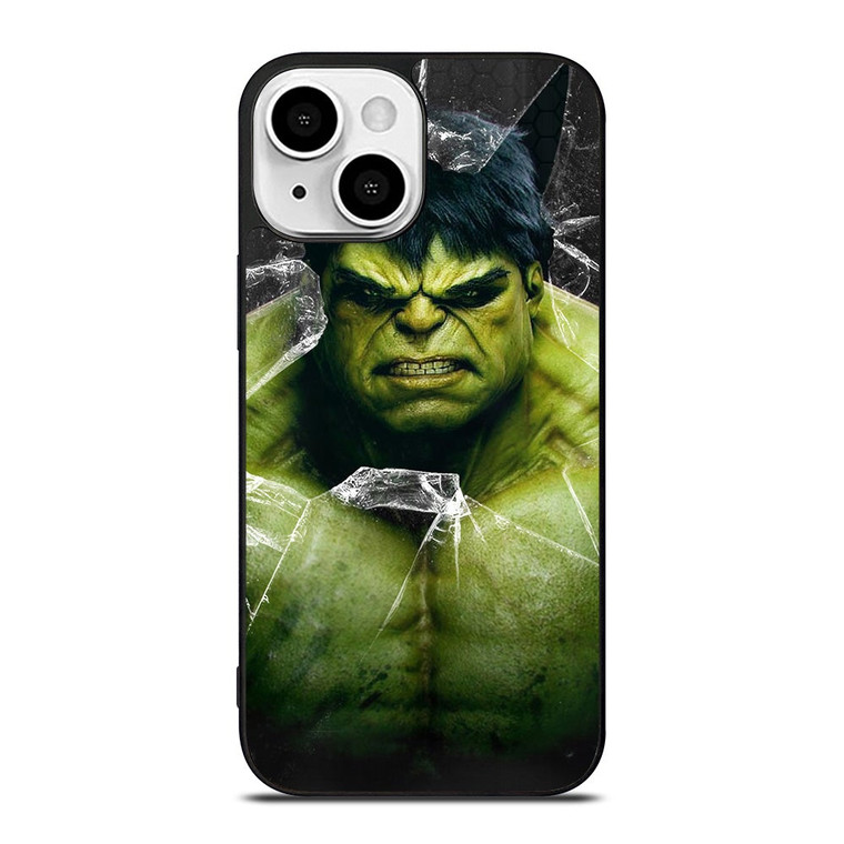 INCREDIBLE HULK CRACKS GLASS iPhone 13 Mini Case Cover