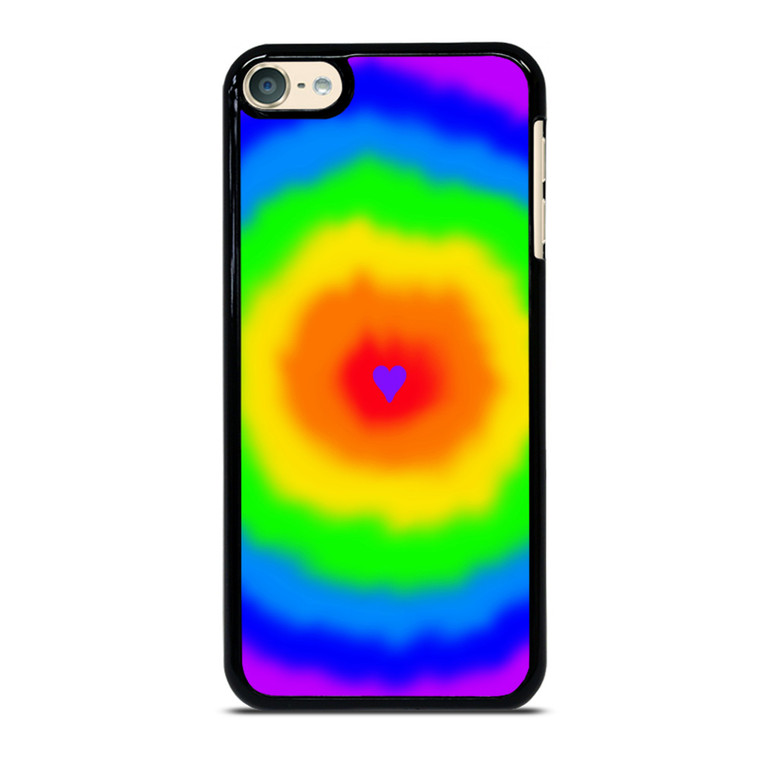 LOVE RAINBOW TIE DYE PATTERN iPod Touch 6 Case