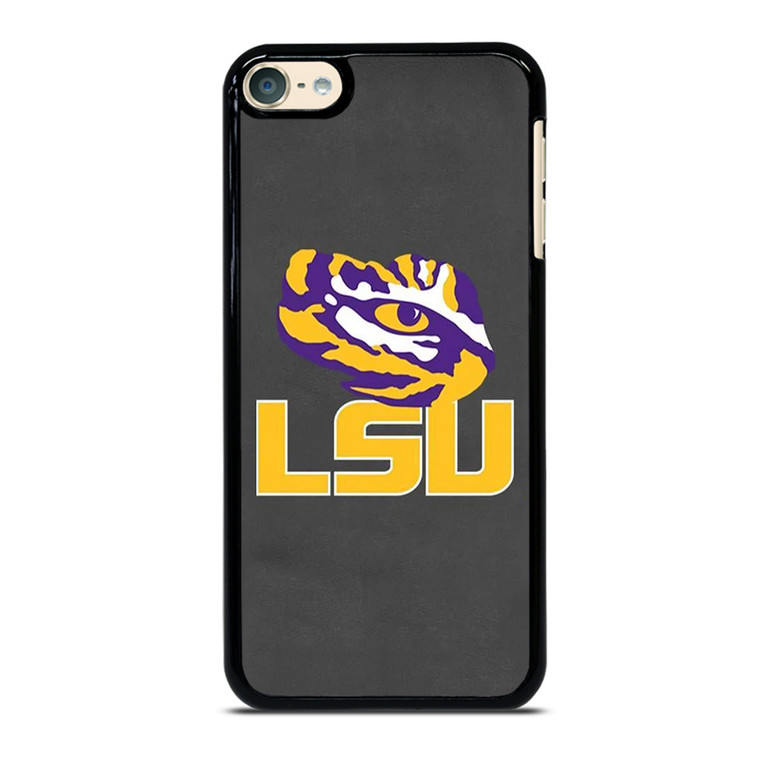 LSU TIGERS LEATHER LOGO iPod Touch 6 Case